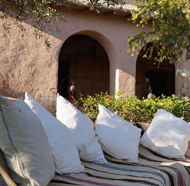 Kasbah Timdaf - Outdoorsitzplatz